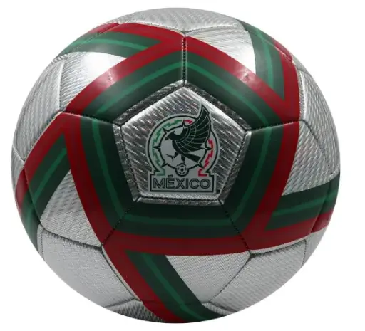 Voit Balón de Fútbol No. 5 Teotlalli Selección Nacional Mexicana S200, Multicolor, Puede Llegar en Verde o Blanco balón de Entrenamiento