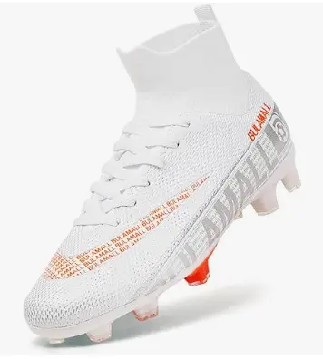 Bulamall Zapatos de Fútbol para Hombre Profesionales Zapatillas de Deporte Adulta Tacos de Fútbol para Entrenar al Aire Libre Atletismo Interiores Exteriores