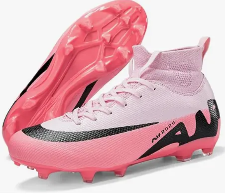 SKIUHS Zapatos de Fútbol para Hombre Profesionales,Zapatos Deportivos para competición Entrenamiento.