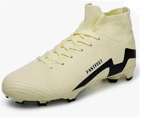Bulamall Tacos de Futbol, Zapatos de Futbol para Hombre, Tachones Futbol Rapido, Profesionales Zapatillas de Deporte Adulta, para Entrenar al Aire Libre Atletismo Interiores Exteriores
