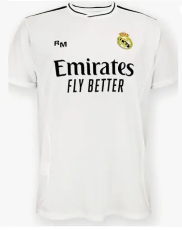 playera Real Madrid. Real Madrid Home Shirt 24/25 MBAPPE 9#. 100% poliéster. Ajuste clásico. playera oficial de fútbol RM.