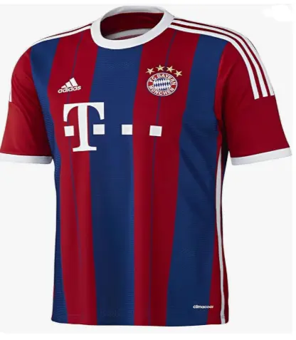 Adidas Bayern Munich Jersey Home 2015 Red/Blue 152