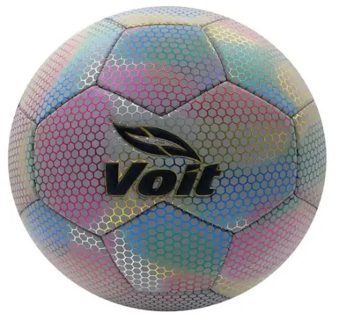 Voit Balón de Futbol No.5 Reflective, holografico, reflectivo a la luz