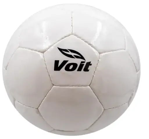 Voit Balón de Fútbol No. 5 White Cosido a Mano